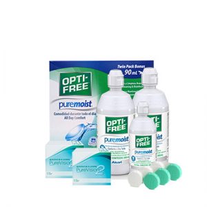 Pure Vision 2HD Astigmatism 6 x 2 + Pure Moist 300 x 2 + 90 ml