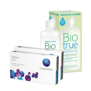 Biofinity Toric 3 x 2 + Biotrue 300ml
