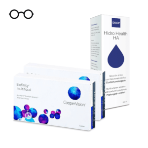 Biofinity Multifocal 3x2+ Hidro Health HA 360 ml